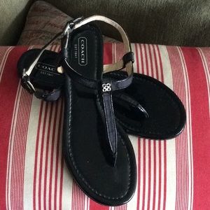 Ladies Coach Sandals, worn once!